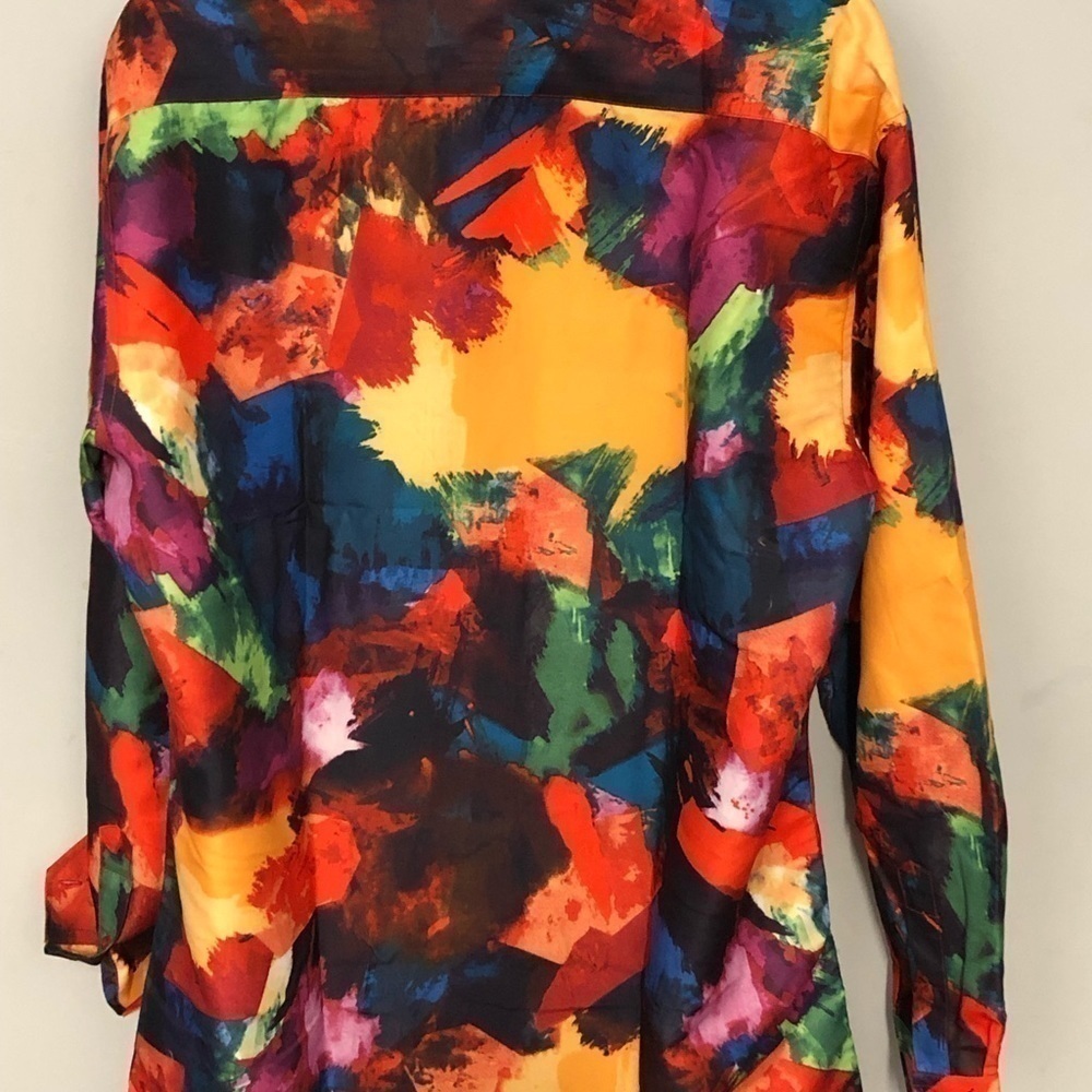 Steven lands button down shirt multi color regular fitn - Picture 3 of 3